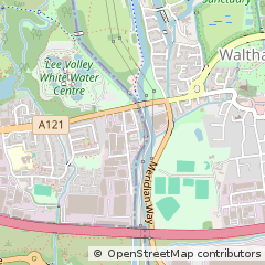 Map of Waltham Abbey