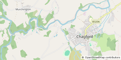 Map of Newton Abbot