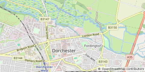 Map of Dorset