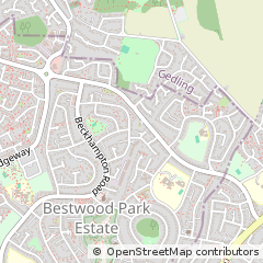 Map of Nottingham