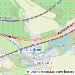 Map of Canterbury, Kent