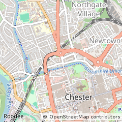 Map of Chester