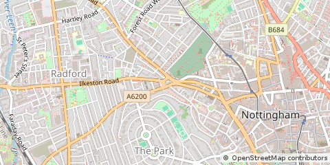 Map of Nottingham