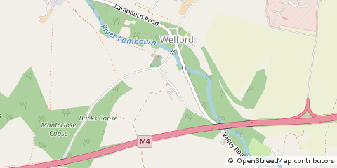 Map of Newbury