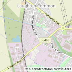 Map of Sheffield, South Yorkshire