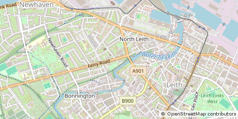Map of Edinburgh