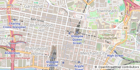 Map of Glasgow