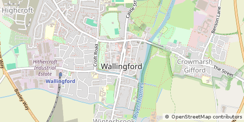 Map of Oxfordshire