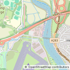 Map of Shoreham-by-SEA, West Sussex