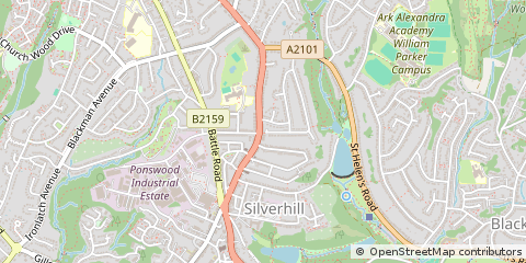 Map of ST. Leonards-on-SEA
