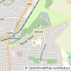 Map of East Dunbartonshire