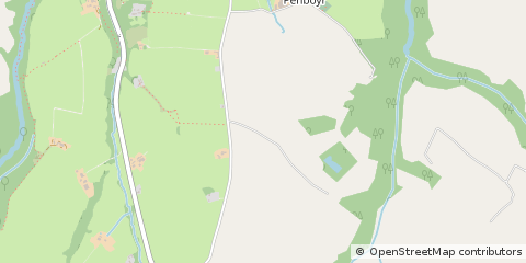 Map of Llandysul, Carmarthenshire