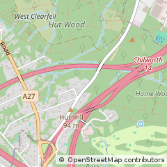 Map of Southampton, Hampshire
