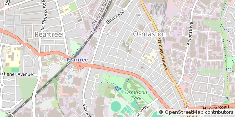 Map of Derby