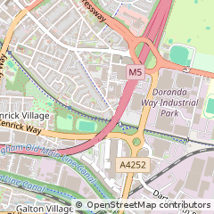 Map of West Midlands