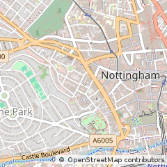 Map of Nottingham