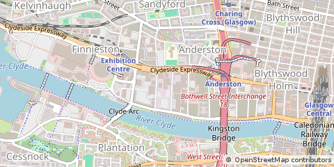 Map of Glasgow