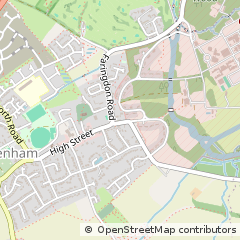 Map of Shrivenham, Oxon