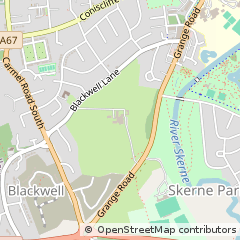 Map of Darlington