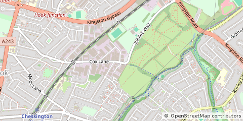 Map of Chessington