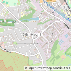 Map of Colchester, Essex