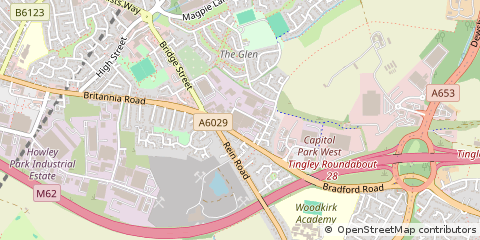 Map of Leeds