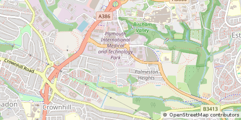 Map of Plymouth