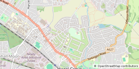Map of Stockport, Cheshire