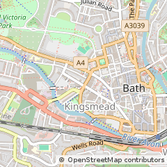 Map of Bath