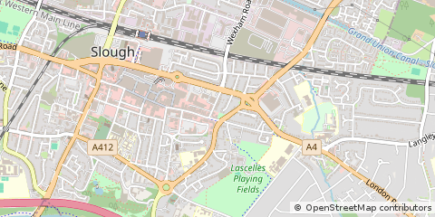 Map of Slough
