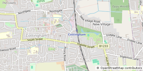 Map of Cottingham