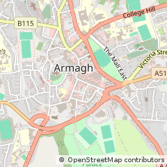 Map of Armagh, Co Armagh