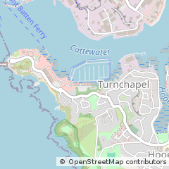 Map of Plymouth, Devon