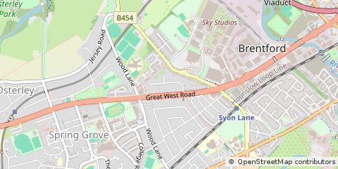 Map of Isleworth