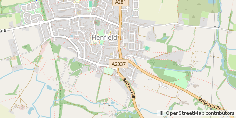 Map of Henfield