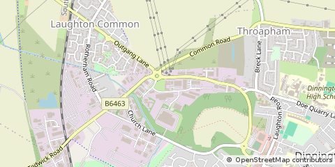 Map of Sheffield