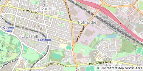 Map of Glasgow