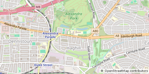 Map of Glasgow