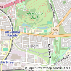 Map of Glasgow