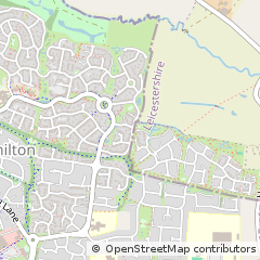 Map of Leicester, Leicestershire
