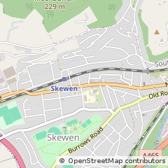 Map of Neath, West Glamorgan