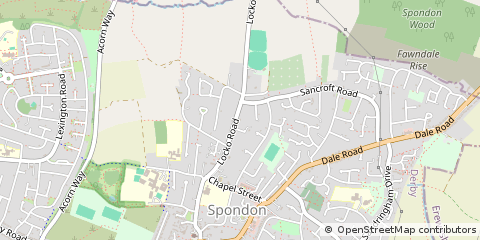 Map of Derby