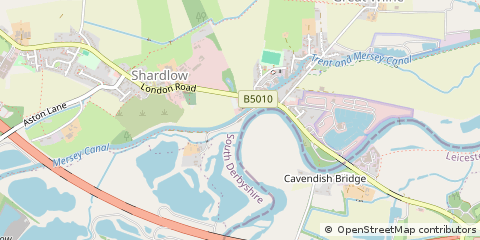 Map of Derby