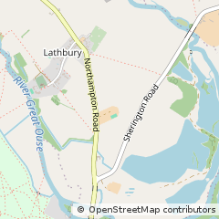 Map of Milton Keynes, Buckinghamshire
