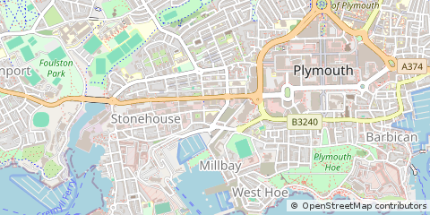 Map of Plymouth