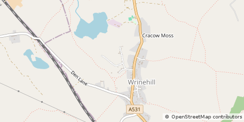 Map of Crewe