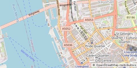 Map of Liverpool