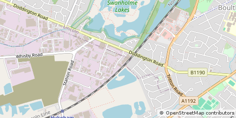 Map of Lincoln