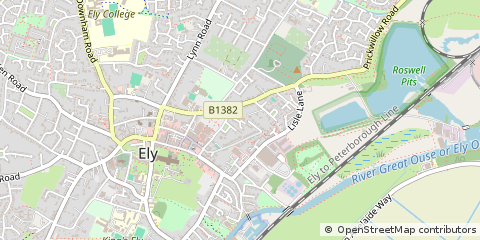 Map of ELY