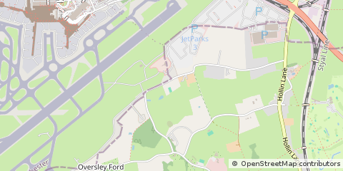 Map of Styal, Cheshire